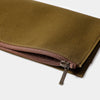 TRAVELER’S FACTORY Olive Regular Canvas Zipper Case, Traveler's Company