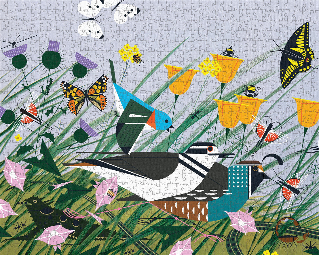 Charley Harper: Once There Was A Field Puzzle