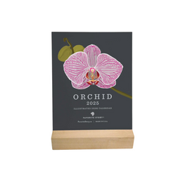 2025 Orchid Desk Calendar