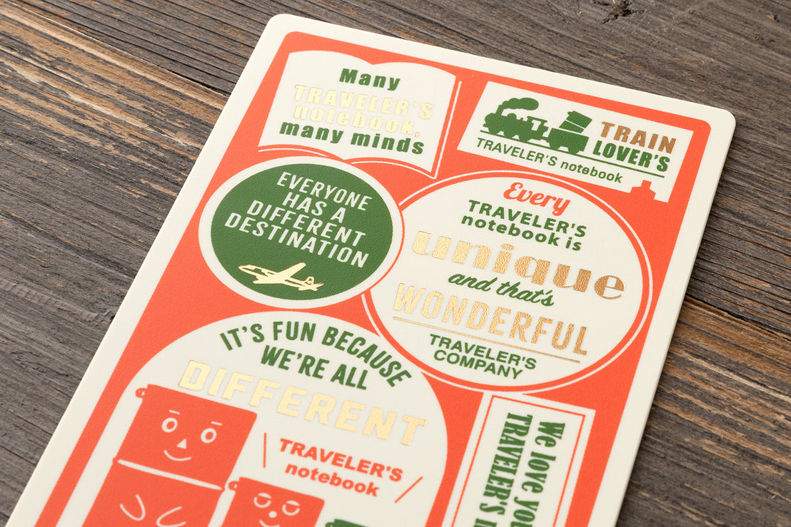 *Pre-order* 2027 Passport Plastic Sheet, Traveler's Company