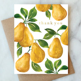 Pears Thank You, Abigail Jayne Design