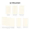 2027 Navy B6 Katy Monthly Planner
