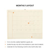 2027 Navy B6 Katy Monthly Planner