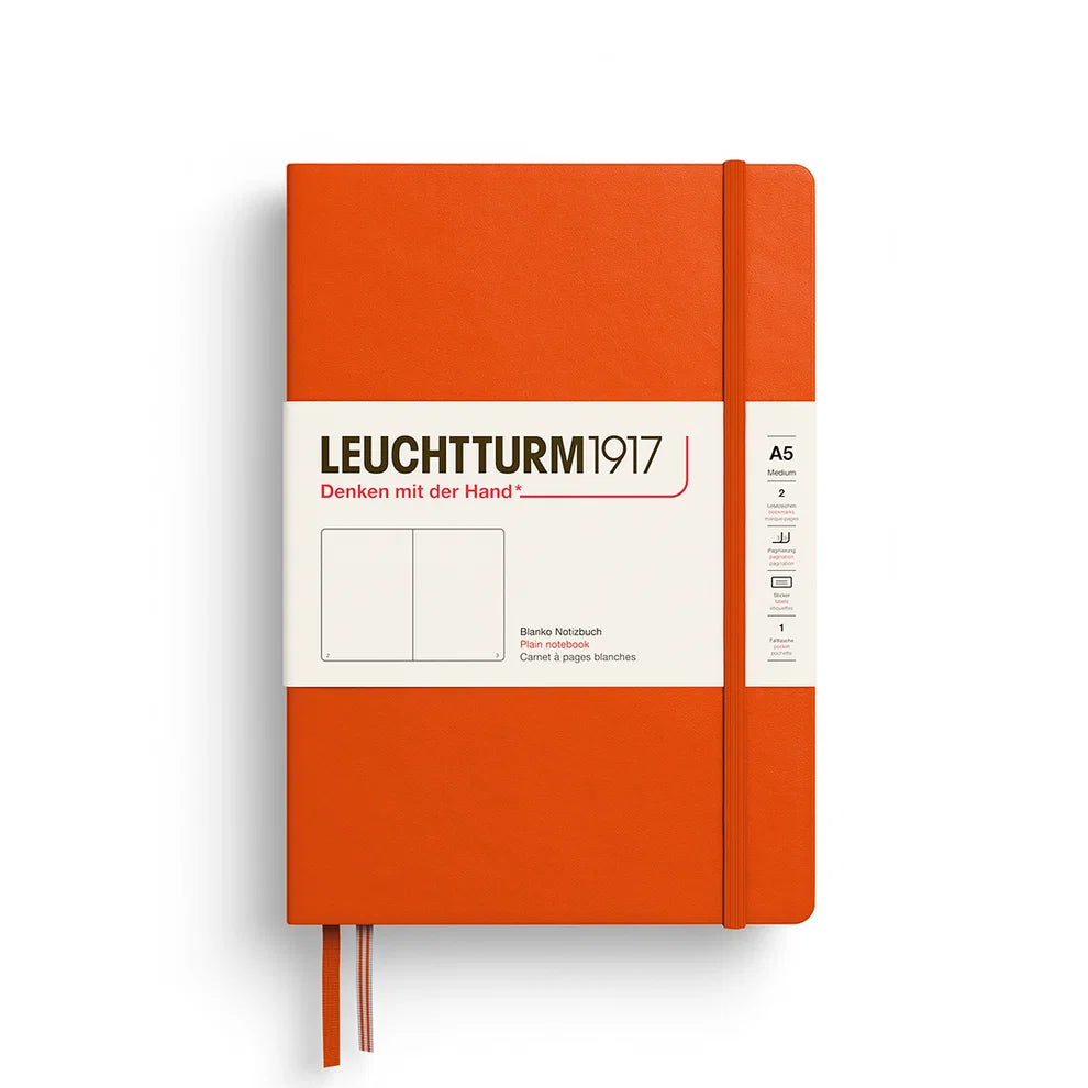 Leuchtturm1917 A5 Blank Notebook