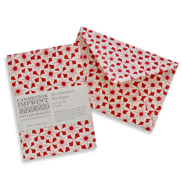 Patterned Envelope Set