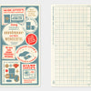 *Pre-order* 2027 Regular Plastic Sheet, Traveler's Company