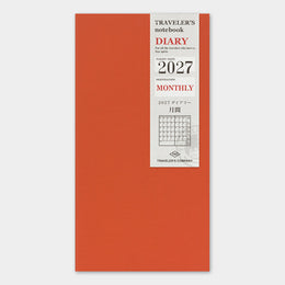 *Pre-order* 2027 Regular Monthly Refill, Traveler's Company