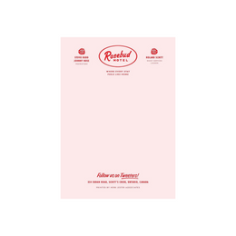Rosebud Motel Notepad