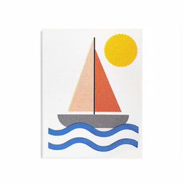 Sailboat Mini Enclosure Card