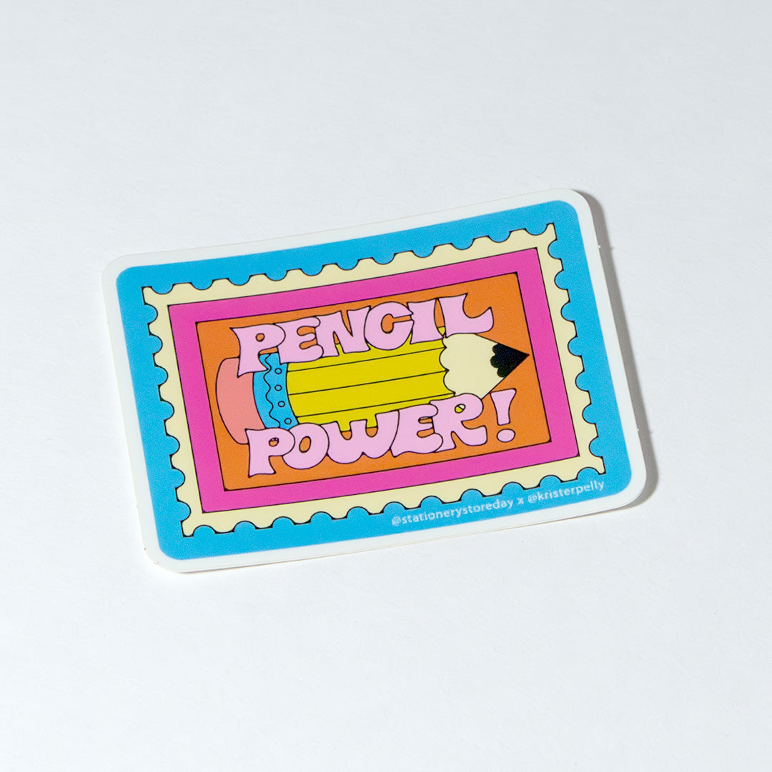 SSD 2024 Pencil Power Sticker