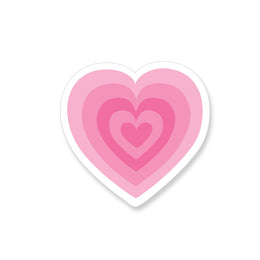 Pink Heart Sticker