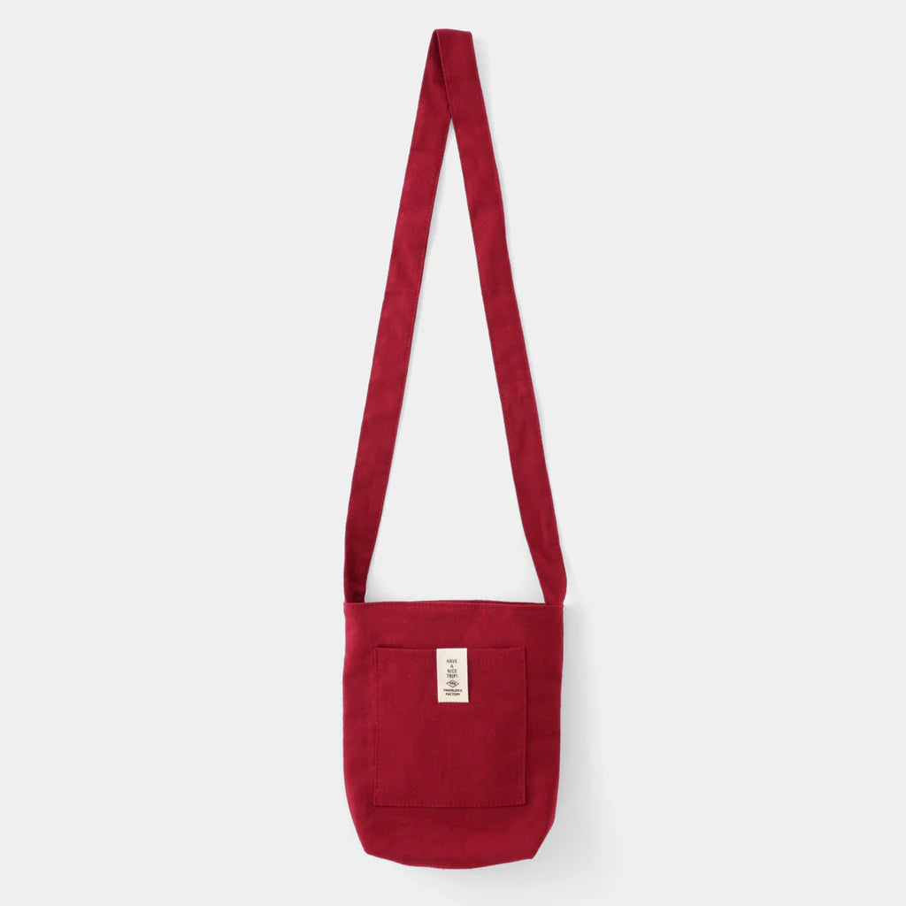 TRAVELER'S FACTORY Sacoche Red Shoulder Bag