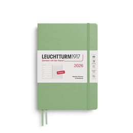 Leuchtturm1917 A5 2026 Weekly Planner + Notebook