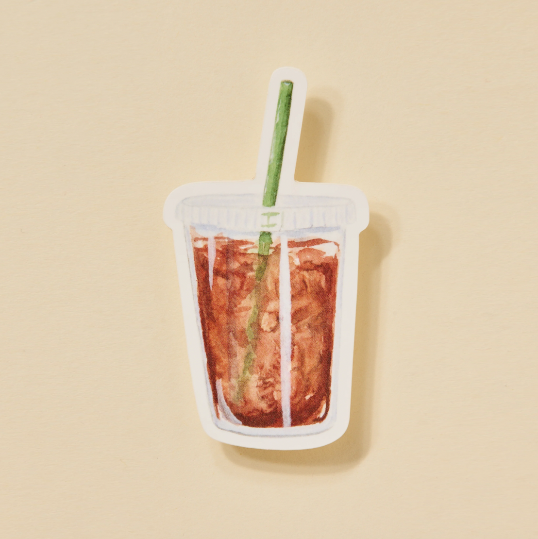 Iced Coffee Sticker