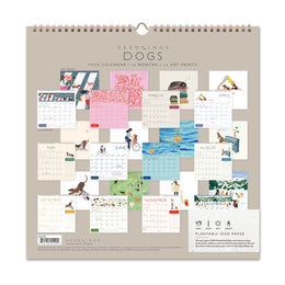 2025 Dogs Grid Calendar