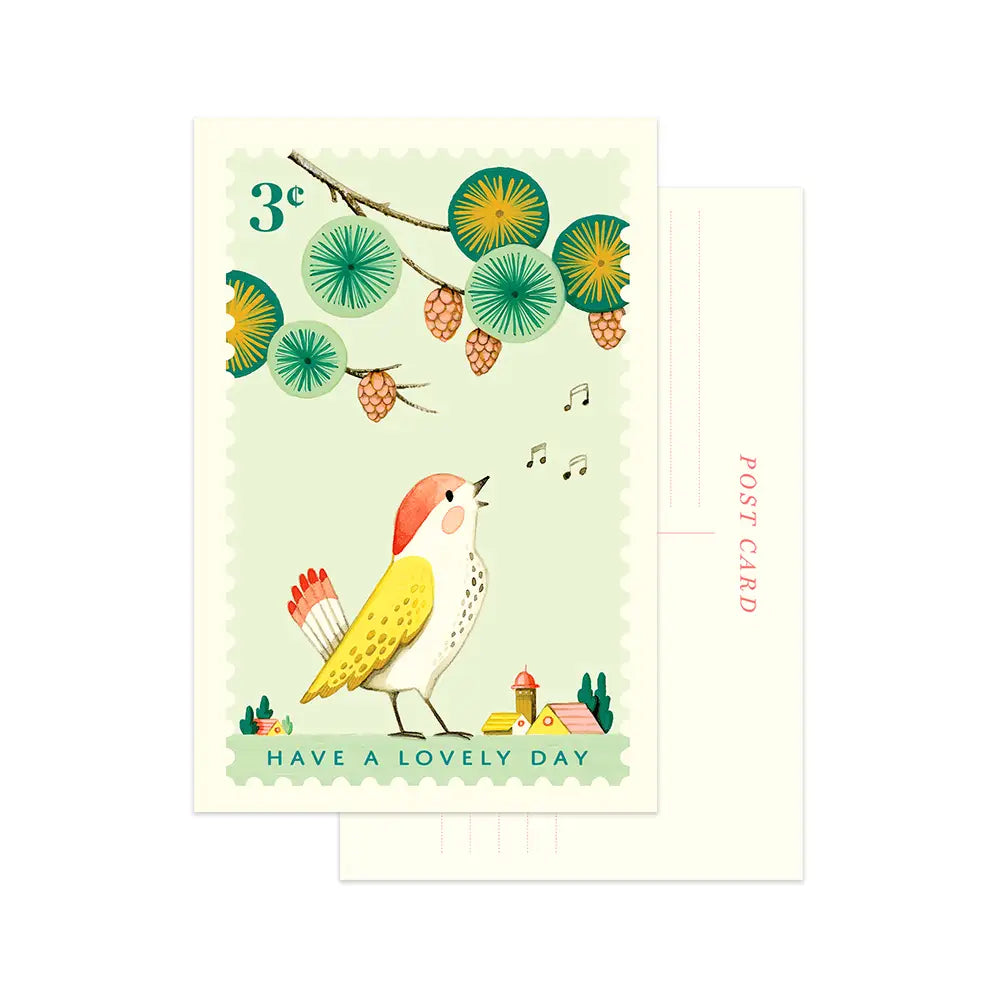 Singing Bird Postcard