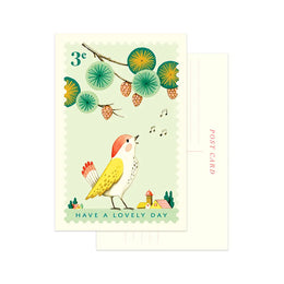 Singing Bird Postcard