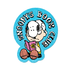 Snoopy's Book Club Sticker