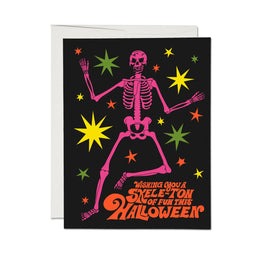 Skeleton Fun, Red Cap Cards