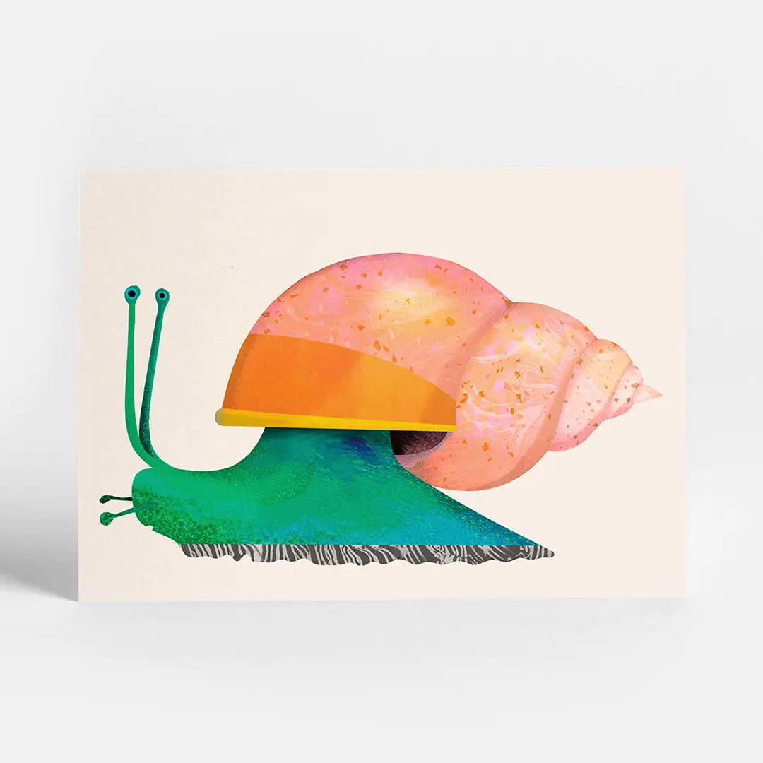 Snail Postcard, Sunny Beast
