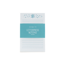 Snowflakes Notepad