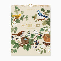 2025 Song Birds Wall Calendar