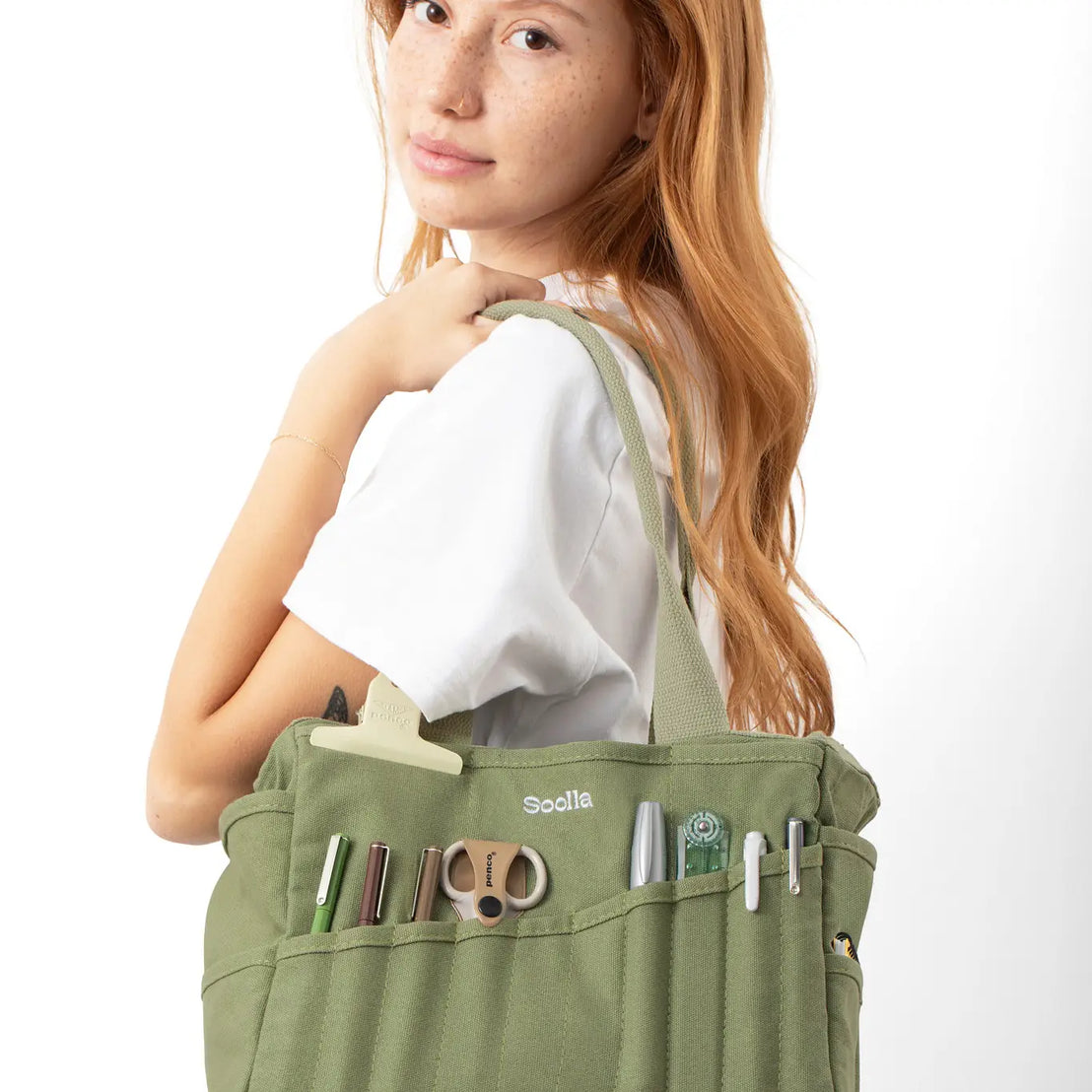 Soolla Studio Bag | Ganja Green