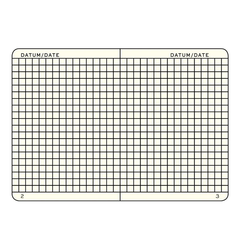 Leuchtturm1917 A5 Squared Hardcover Notebook