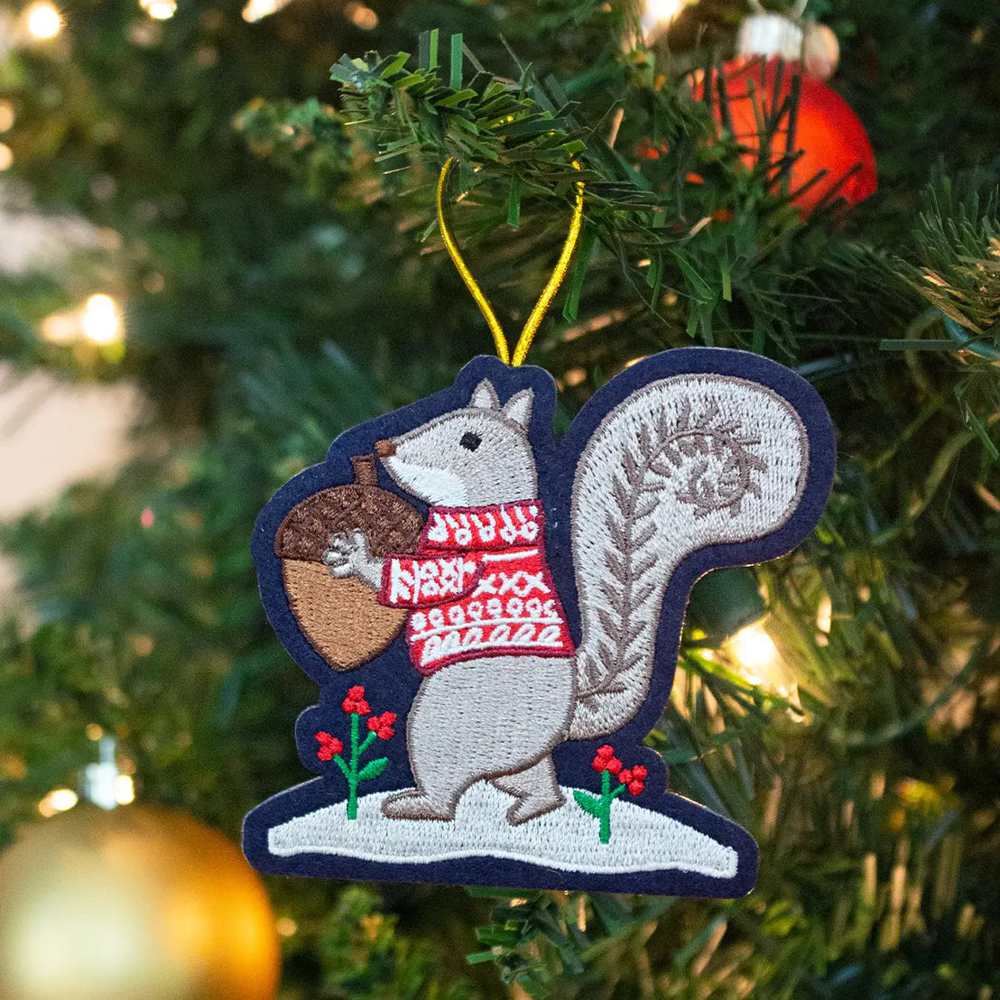 Squirrel Ornament