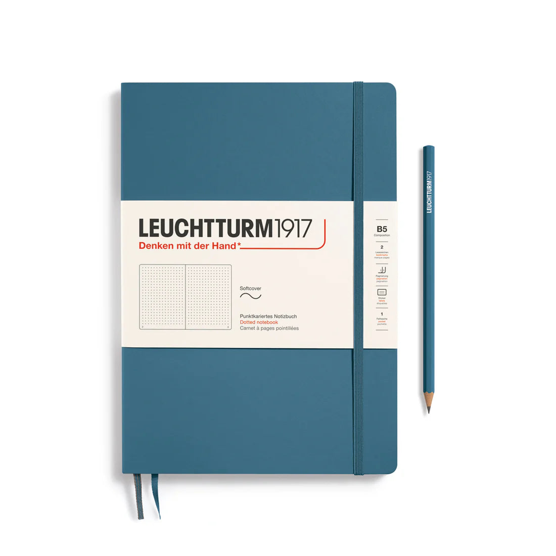 Leuchtturm1917 B5 Dotted Softcover Notebook