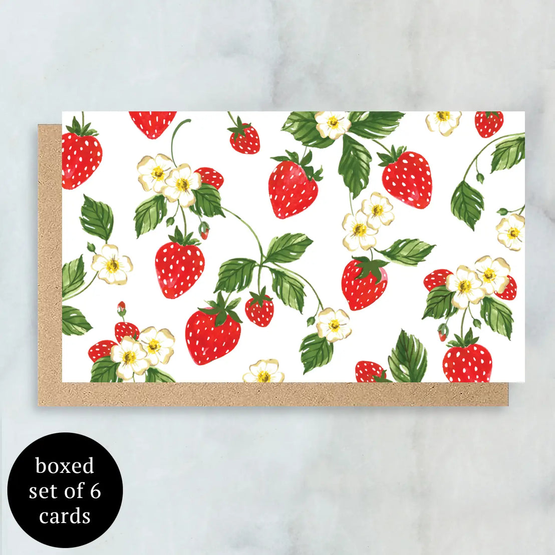 Strawberries Mini Enclosure Cards