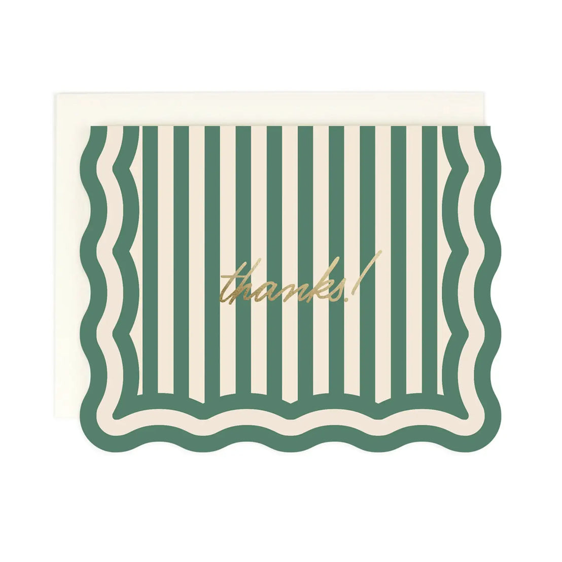 Thanks! Green Striped, Amy Heitman