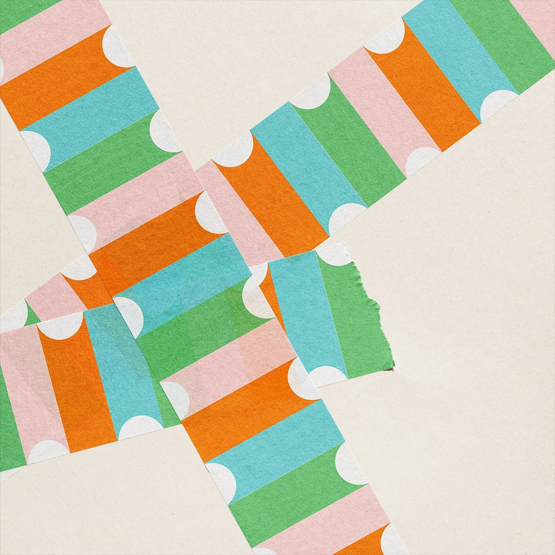 Colorful Stripes Washi Tape