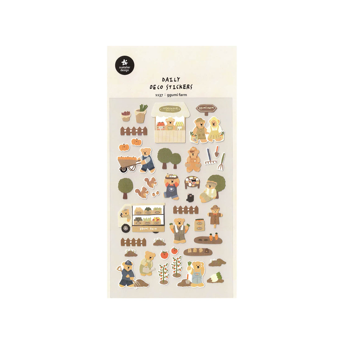 Ggumi Farm Sticker Sheet