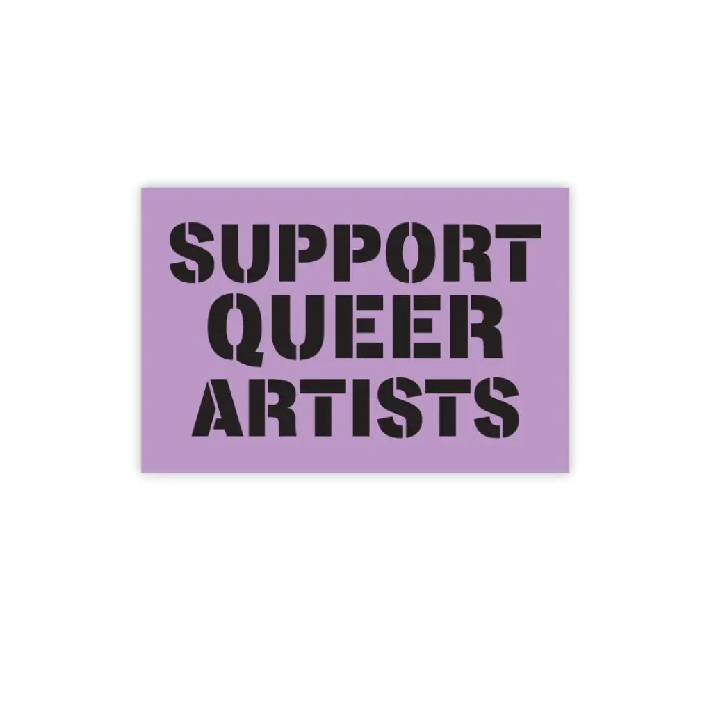 Support Queer Artists Sticker