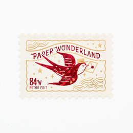 Swallow Stamp Postcard