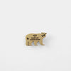 TRAVELER'S FACTORY Brass Bear Badge