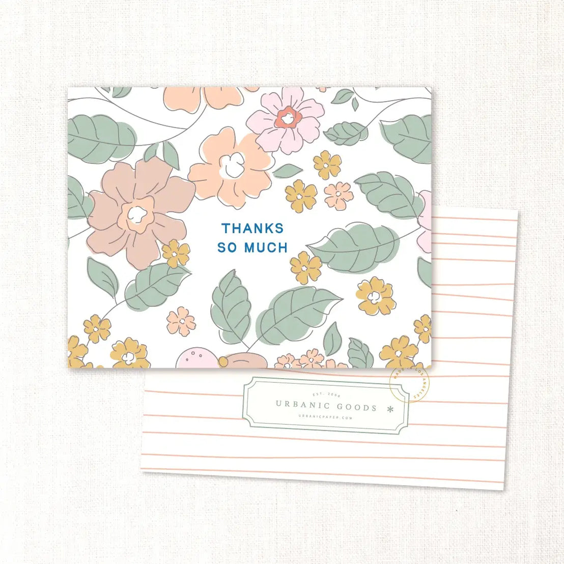 Thanks Umbrella Floral Boxed Set, Urbanic Goods