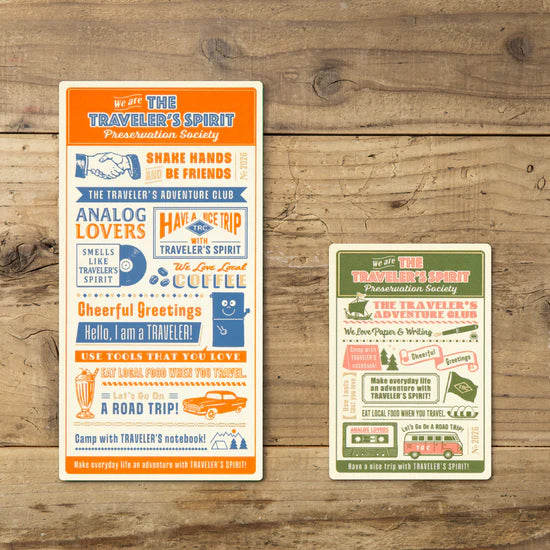 2026 Regular Plastic Sheet, Traveler's Company