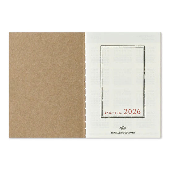 2026 Passport Weekly Refill, Traveler's Company