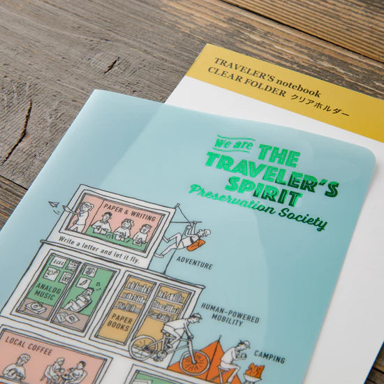 2026 Regular Clear Folder, Traveler's Company