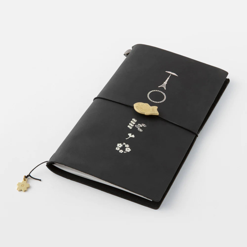 TRC Notebook Tokyo Brass Charm, Traveler's Company