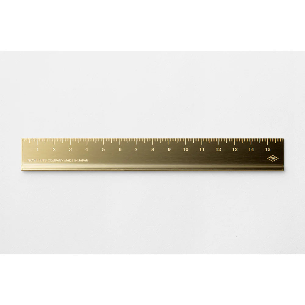 TRC Brass Ruler, Traveler's Company
