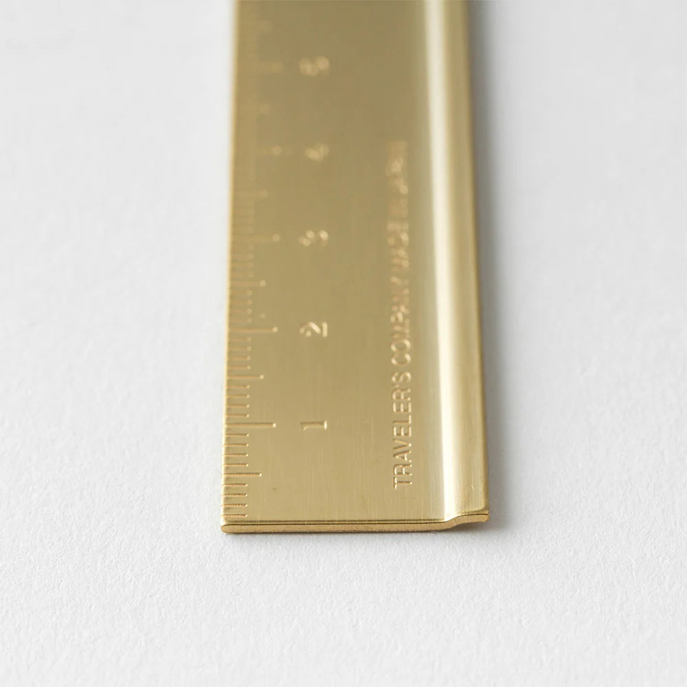 TRC Brass Ruler, Traveler's Company