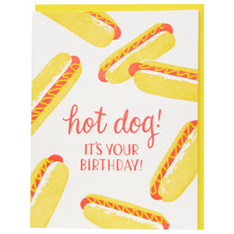 Hot Dogs Birthday, Smudge Ink