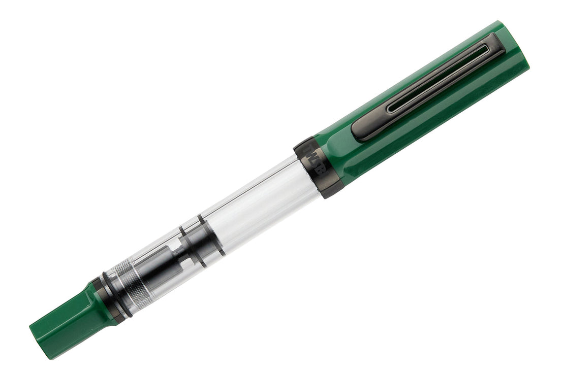 ECO Irish Green with Onyx Fountain Pen, TWSBI