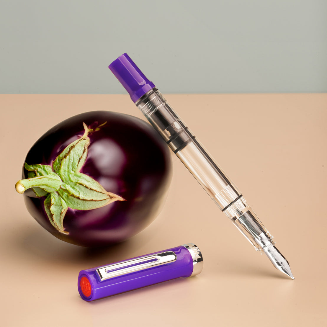 ECO-T Eggplant Fountain Pen, TWSBI