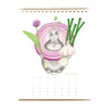 2027 Farmer's Market Bunny Calendar