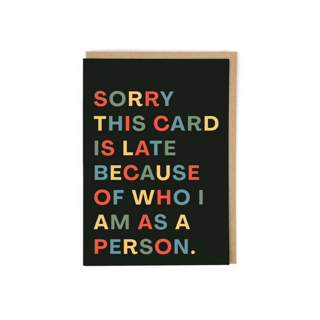 This Card is Late, Cath Tate