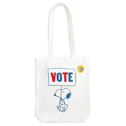 Snoopy Go Vote Tote